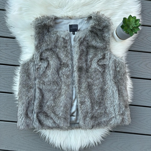 The Limited Jackets & Blazers - The Limited Faux Fur Vest